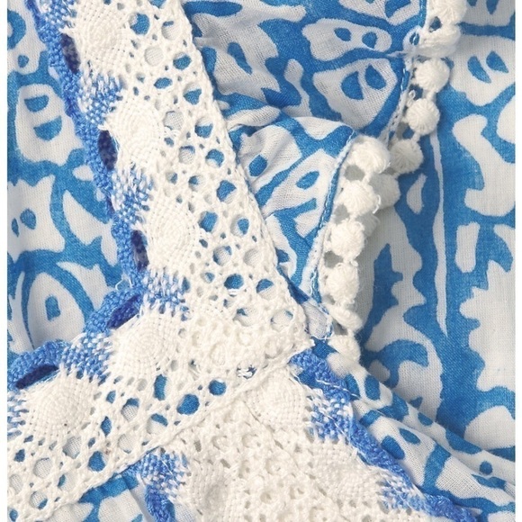 Roller Rabbit MAR ZARELA DRESS in Blue, New with Tags - Picture 4 of 5